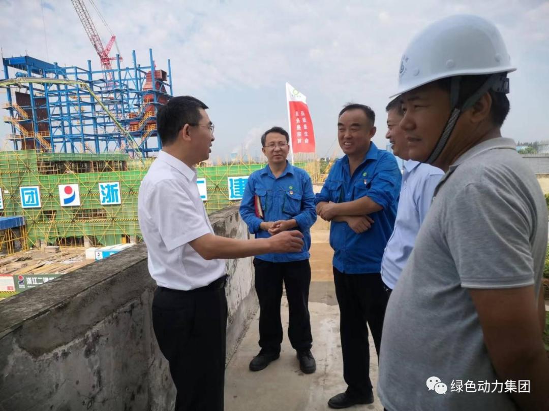 绿色动力集团党委书记、董事长乔德卫到武汉公司开展基层联系点调研